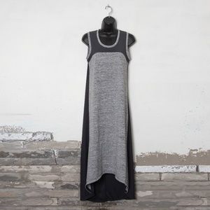 Grey Contrast Maxi Athleisure Mondetta Tank Dress